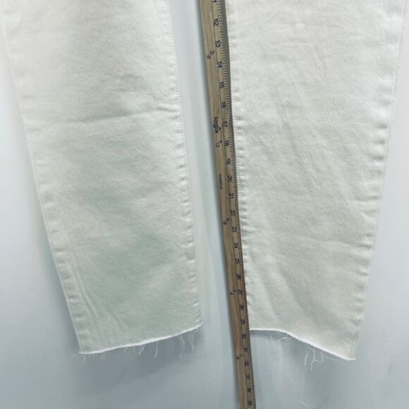 Levi’s 501 Jeans Size 30x32 Women’s High Rise Straight Leng White New - Picture 9 of 15